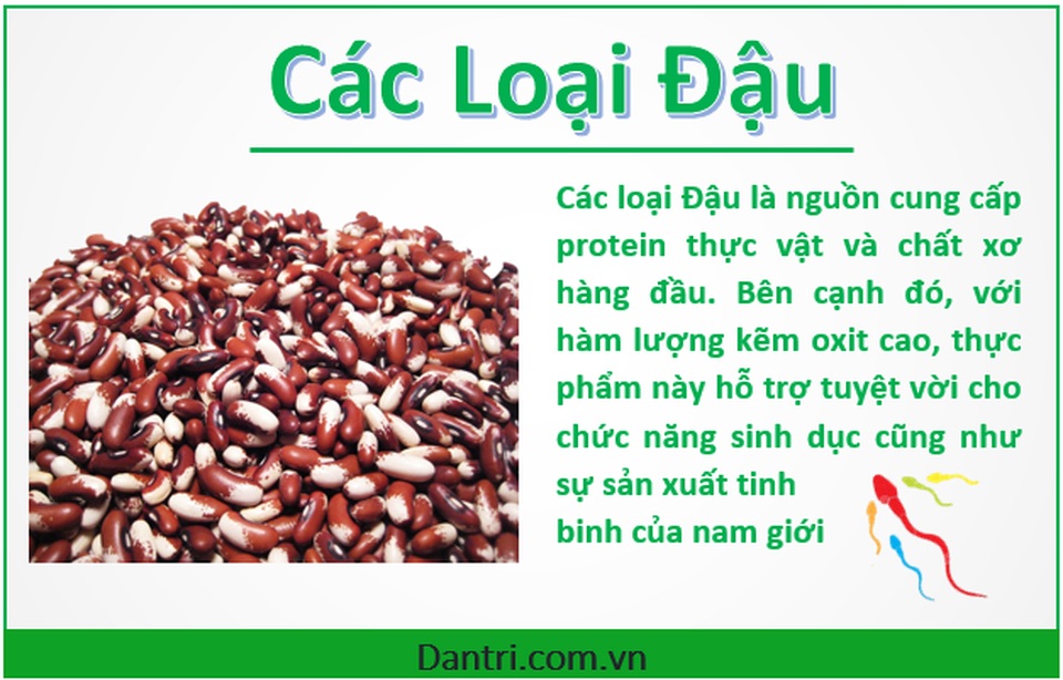 Top 10 thực phẩm giúp các chàng tăng cường số lượng tinh trùng - 9 Top 10 thực phẩm giúp các chàng tăng cường số lượng tinh trùng - 9