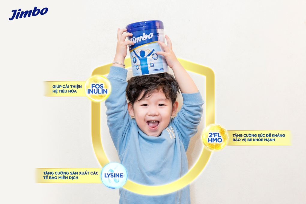 Jimbo - Dinh dưỡng cho trẻ tăng cân và phát triển toàn diện - 3 Jimbo - Dinh dưỡng cho trẻ tăng cân và phát triển toàn diện - 3