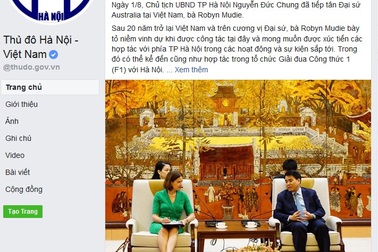 Hà Nội đề nghị “tích xanh” các fanpage của thành phố để ngăn thông tin thù địch