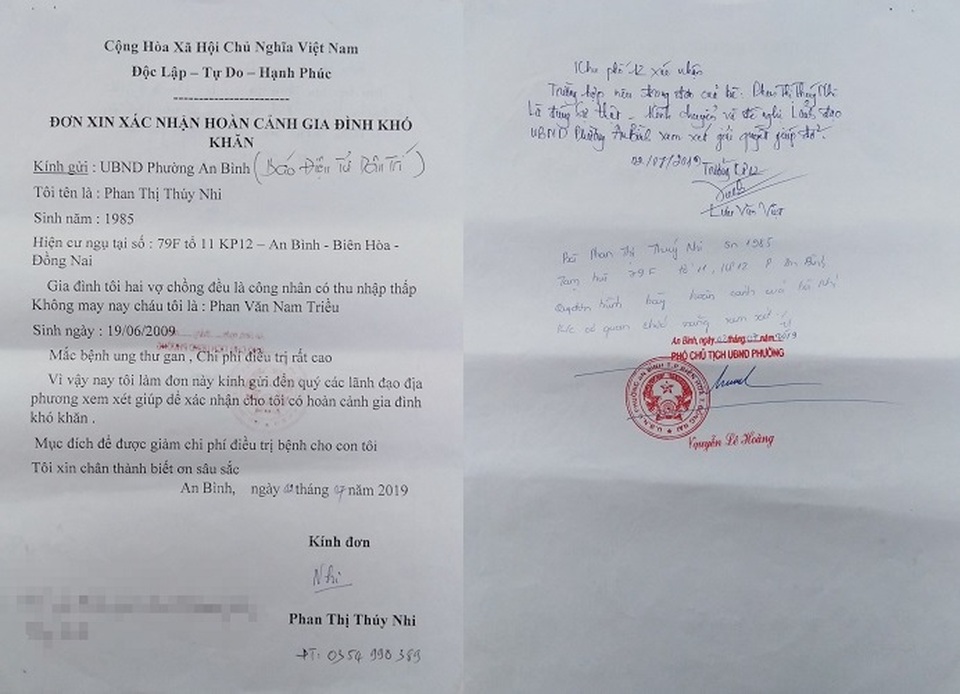 Cám cảnh gia đình từng bị bão lũ dập vùi, giờ lại quay quắt chữa bệnh cho con - 6 Cám cảnh gia đình từng bị bão lũ dập vùi, giờ lại quay quắt chữa bệnh cho con - 6