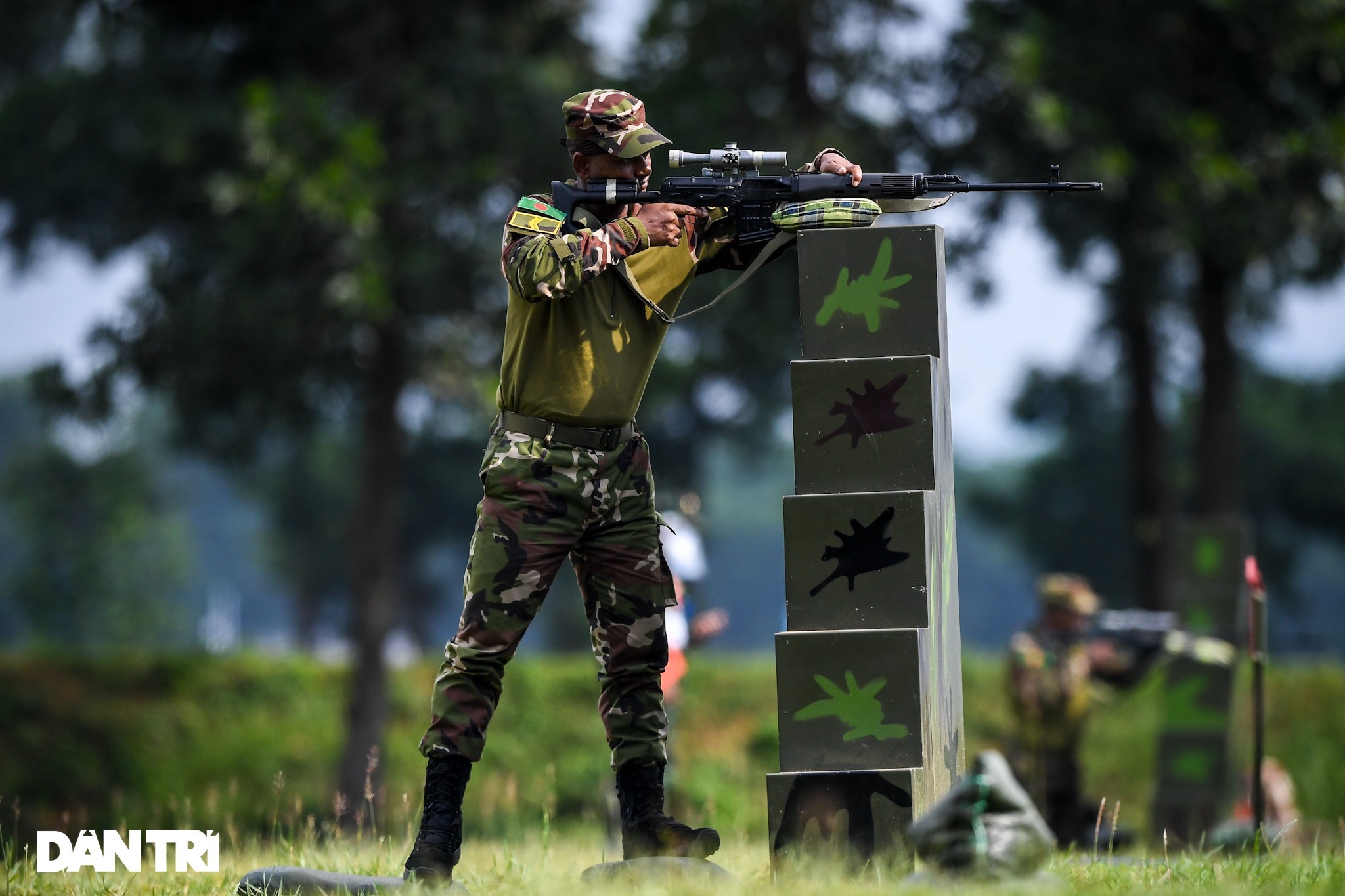 Mãn nhãn nội dung tranh tài Army Games, xạ thủ Việt Nam dẫn đầu cá nhân - 1 Mãn nhãn nội dung tranh tài Army Games, xạ thủ Việt Nam dẫn đầu cá nhân - 1