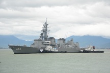 Biên đội tàu huấn luyện Lực lượng tự vệ trên biển Nhật Bản thăm Đà Nẵng