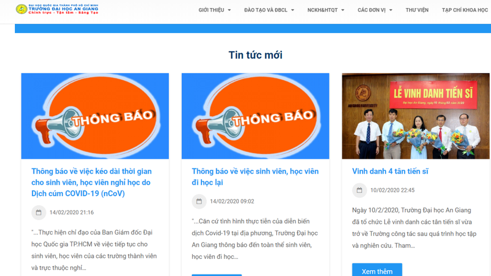 Nhiều trường ĐH miền Tây vừa quyết định cho SV nghỉ học đến hết tháng 2 - 2 Nhiều trường ĐH miền Tây vừa quyết định cho SV nghỉ học đến hết tháng 2 - 2