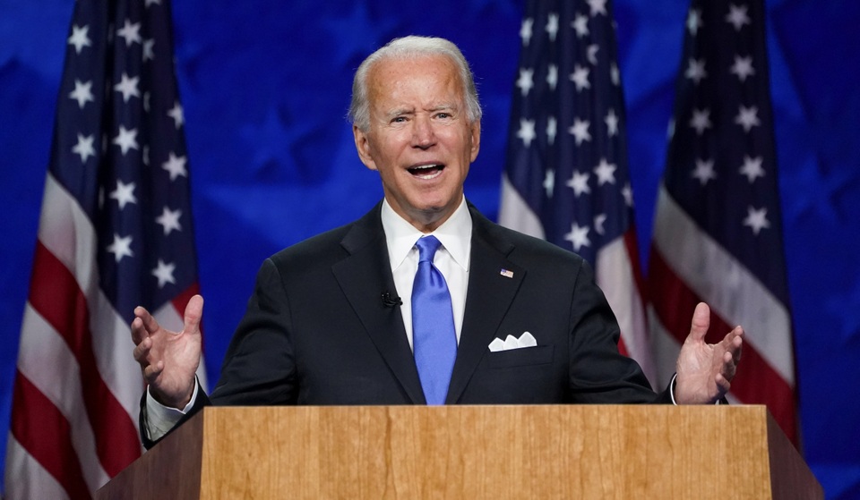Joe Biden nói ông Trump “phủ bóng tối” nước Mỹ trong bài phát biểu “để đời” - 1 Joe Biden nói ông Trump “phủ bóng tối” nước Mỹ trong bài phát biểu “để đời” - 1