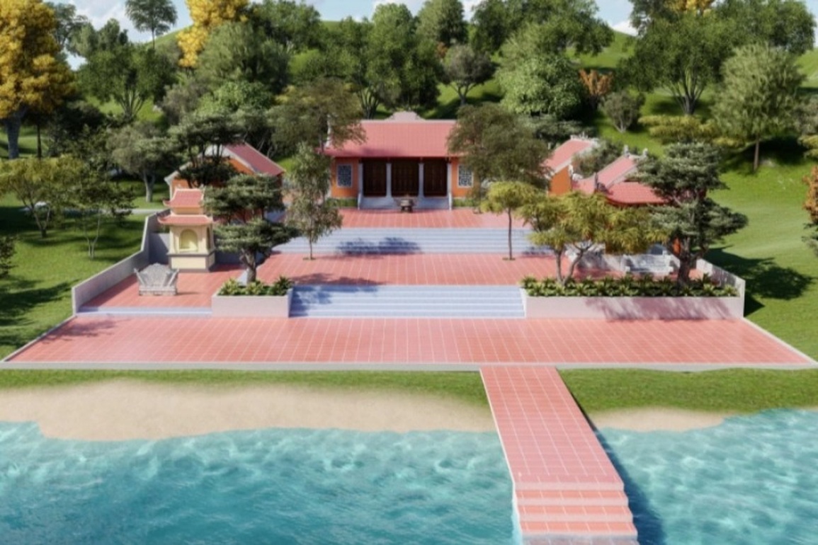 Khu tưởng niệm xứng tầm nơi trận địa sân bay trong lòng hồ Kẻ Gỗ - 6 Khu tưởng niệm xứng tầm nơi trận địa sân bay trong lòng hồ Kẻ Gỗ - 6