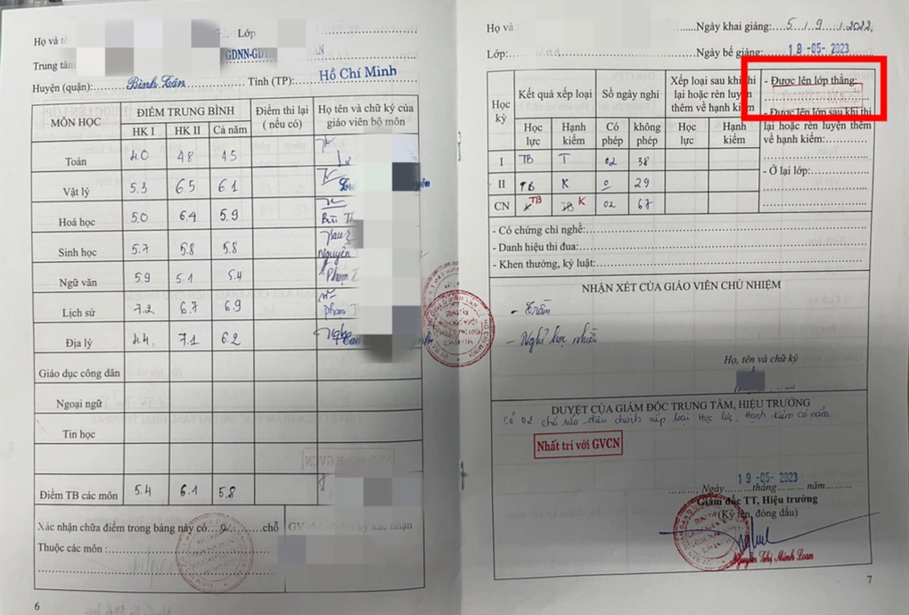 Chuyện lạ nữ sinh bị cấm thi nhưng vẫn đậu tốt nghiệp THPT - 1 Chuyện lạ nữ sinh bị cấm thi nhưng vẫn đậu tốt nghiệp THPT - 1
