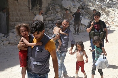 Người dân Syria bắt đầu chạy thoát khỏi chiến trường Aleppo
