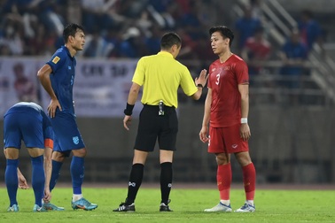 Vì sao tuyển Việt Nam không được hưởng phạt đền trước Thái Lan?