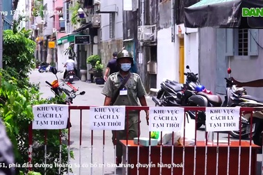 Phóng viên bị ngăn cản tác nghiệp tại điểm phong tỏa