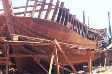 Ngư dân với giấc mơ đóng tàu vỏ sắt vươn khơi