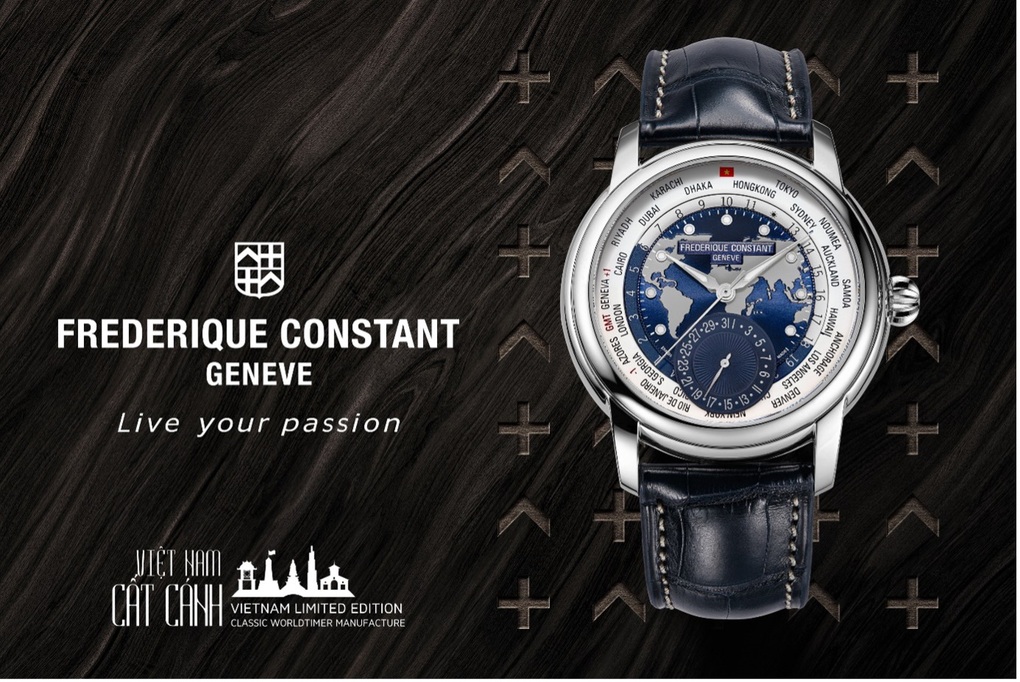 Dấu ấn của mẫu đồng hồ Frederique Constant Vietnam Limited Edition 2025 - 1 Dấu ấn của mẫu đồng hồ Frederique Constant Vietnam Limited Edition 2025 - 1