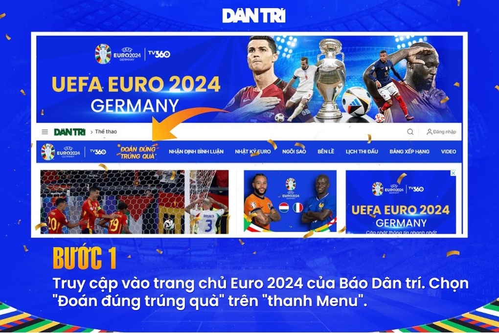 Đoán ứng cử viên vô địch Euro 2024 và nhận quà giá trị - 1 Đoán ứng cử viên vô địch Euro 2024 và nhận quà giá trị - 1