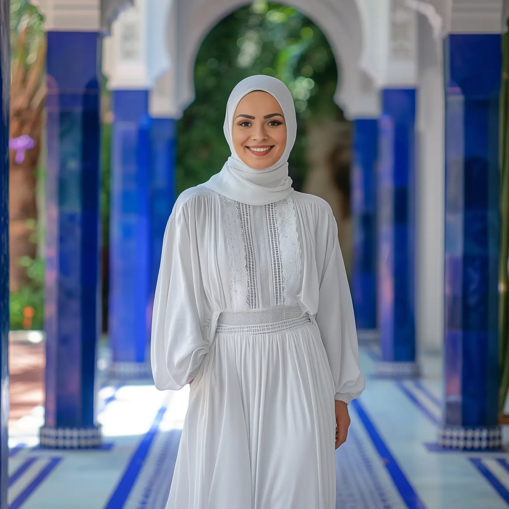 Người đẹp Morocco trở thành hoa hậu ảo đầu tiên trên thế giới - 2 Người đẹp Morocco trở thành hoa hậu ảo đầu tiên trên thế giới - 2