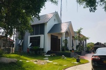 Nhà vườn 2 tỷ đồng với sân vườn ao cá “ngắm mây giăng” ở Tam Đảo