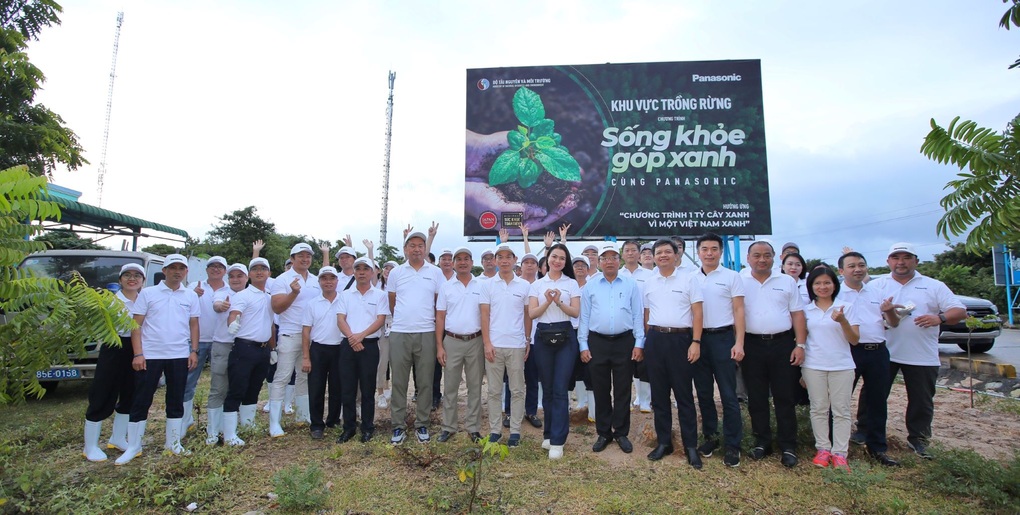 Panasonic khởi động chương trình trồng rừng Sống khỏe góp xanh - 1 Panasonic khởi động chương trình trồng rừng Sống khỏe góp xanh - 1