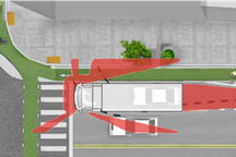 Điểm mù xe tải - Mẹo nhỏ mách bạn