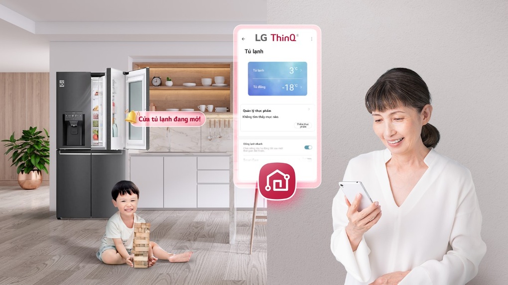LG ThinQ - chiếc tủ lạnh luôn mang đến điều tốt hơn cho gia đình bạn - 1 LG ThinQ - chiếc tủ lạnh luôn mang đến điều tốt hơn cho gia đình bạn - 1