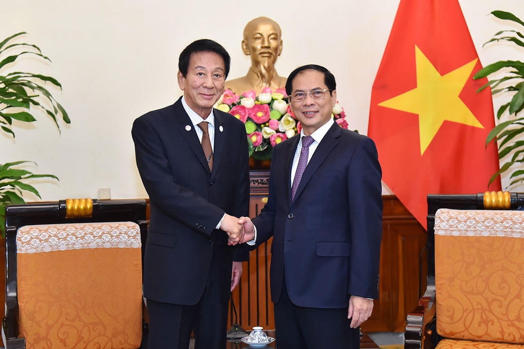 Bộ trưởng Ngoại giao Bùi Thanh Sơn tiếp nguyên Đại sứ đặc biệt Nhật - Việt - 1 Bộ trưởng Ngoại giao Bùi Thanh Sơn tiếp nguyên Đại sứ đặc biệt Nhật - Việt - 1
