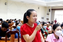 Bí thư Tỉnh ủy Quảng Nam đối thoại với công nhân lao động