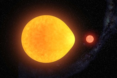 Ngôi sao với hình dạng giọt nước kỳ lạ