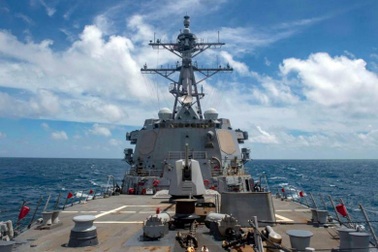 Tàu chiến thứ 2 của Mỹ áp sát Đài Loan trong 2 tuần