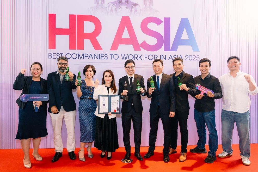 칼스버그 베트남, 3번째 아시아 최고 직장 선정 - 1 Carlsberg Việt Nam được vinh danh “Nơi làm việc tốt nhất châu Á” lần thứ ba - 1