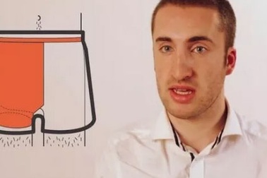 Phát minh mới: Quần chíp giúp Adam thoát "những phút giây bối rối"