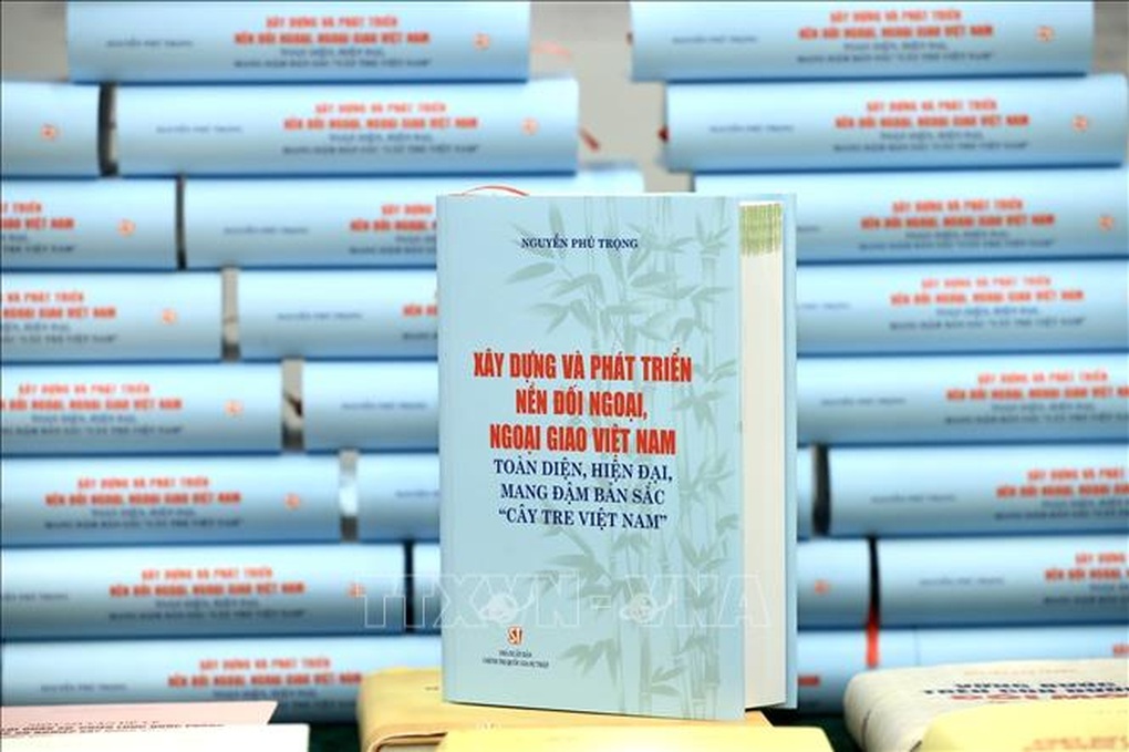 Ra mắt cuốn sách của Tổng Bí thư Nguyễn Phú Trọng về công tác đối ngoại - 5 Ra mắt cuốn sách của Tổng Bí thư Nguyễn Phú Trọng về công tác đối ngoại - 5