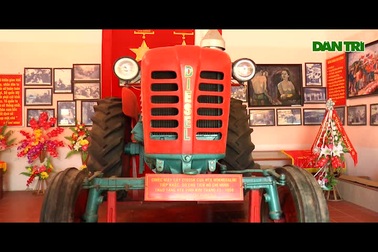 Chiếc máy cày Bác Hồ tặng Vĩnh Linh cách đây hơn 60 năm