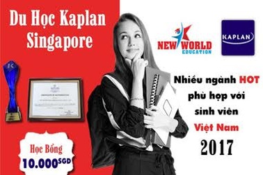 Hội thảo học bổng 10,000 SGD Kaplan Singapore 2017 và nhiều ngành HOT
