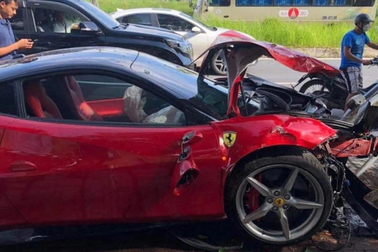 Vụ Ferrari đâm gốc cây: Kỹ sư sửa chữa lo lắng vì số tiền đền bù quá lớn