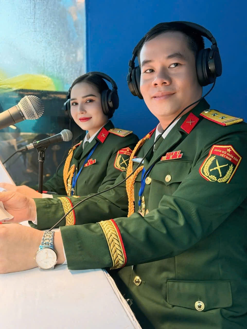 Điều ít biết về nam Thượng tá là tổ trưởng tổ thuyết minh đại lễ A80 - 1