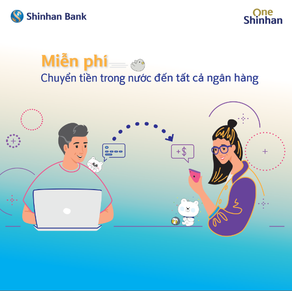 Ngân hàng Shinhan ưu đãi miễn phí tất cả giao dịch trực tuyến - 1 Ngân hàng Shinhan ưu đãi miễn phí tất cả giao dịch trực tuyến - 1