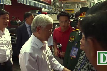 TBT Nguyễn Phú Trọng thăm căn hầm bí mật của chiến sĩ biệt động Sài Gòn