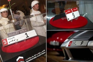 Những biển số xe đắt nhất thế giới