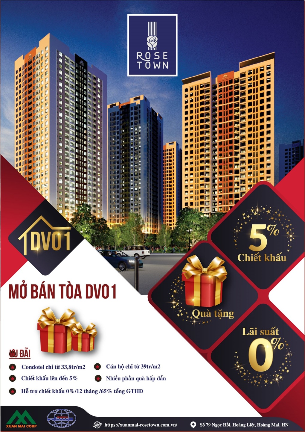 Mở bán tòa căn hộ cao cấp nhất dự án Rose Town Ngọc Hồi - 3 Mở bán tòa căn hộ cao cấp nhất dự án Rose Town Ngọc Hồi - 3