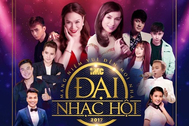 Dàn sao khủng đổ bộ Cần Thơ trong Đại nhạc hội IMC 2017