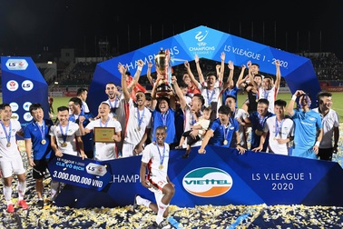 Đánh bại Sài Gòn FC, CLB Viettel vô địch V-League 2020