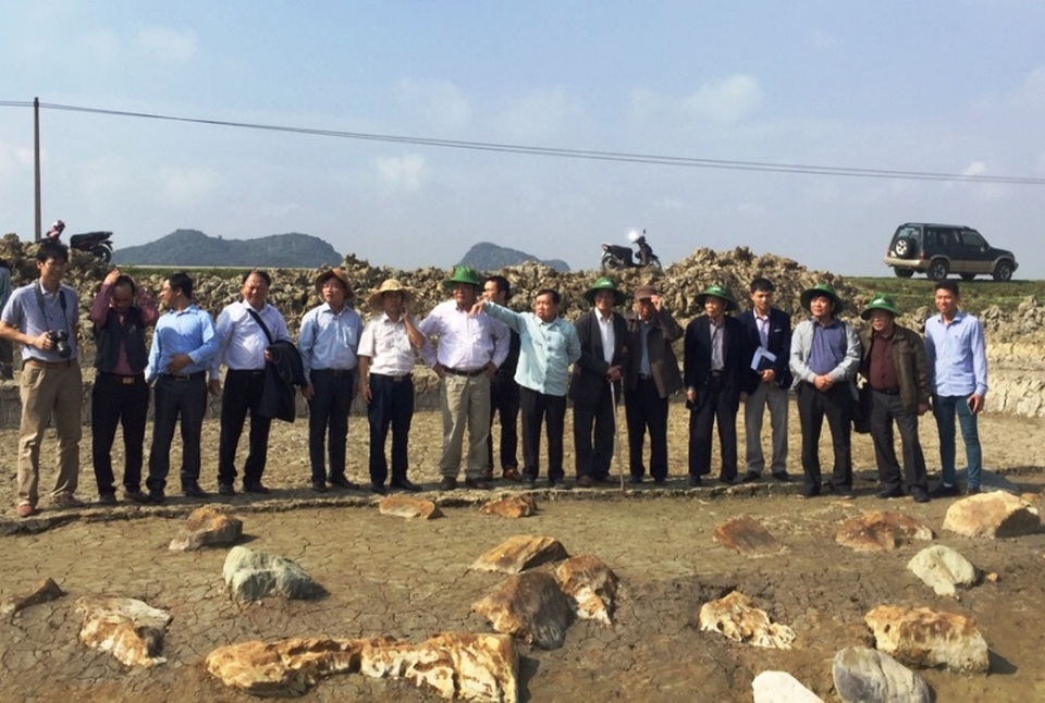 Kết quả khai quật hào thành phía Đông và Tây công trình kiến trúc bằng đá “độc nhất vô nhị” - 1 Kết quả khai quật hào thành phía Đông và Tây công trình kiến trúc bằng đá “độc nhất vô nhị” - 1