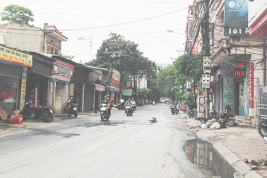 Cải tạo, mở rộng tuyến phố Nguyễn Tuân