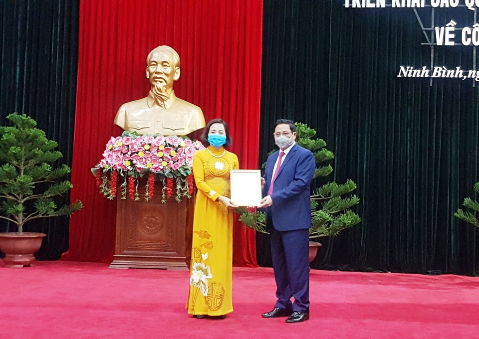 Chủ tịch Hội Liên hiệp Phụ nữ Việt Nam giữ chức Bí thư tỉnh Ninh Bình - 1 Chủ tịch Hội Liên hiệp Phụ nữ Việt Nam giữ chức Bí thư tỉnh Ninh Bình - 1