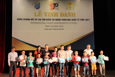 Việt Nam giành 16 huy chương vàng kỳ thi Tìm kiếm tài năng Toán học quốc tế