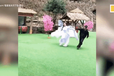 Đến nơi được thỏa sức bay lượn như thần tiên trong phim cổ trang