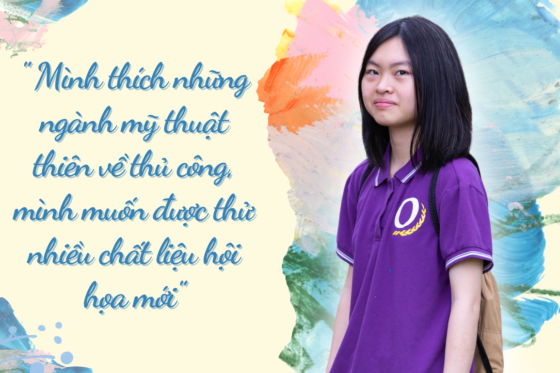 Nữ sinh 18 tuổi trúng tuyển 12 trường đại học Mỹ nhờ tài năng hội họa - 3 Nữ sinh 18 tuổi trúng tuyển 12 trường đại học Mỹ nhờ tài năng hội họa - 3
