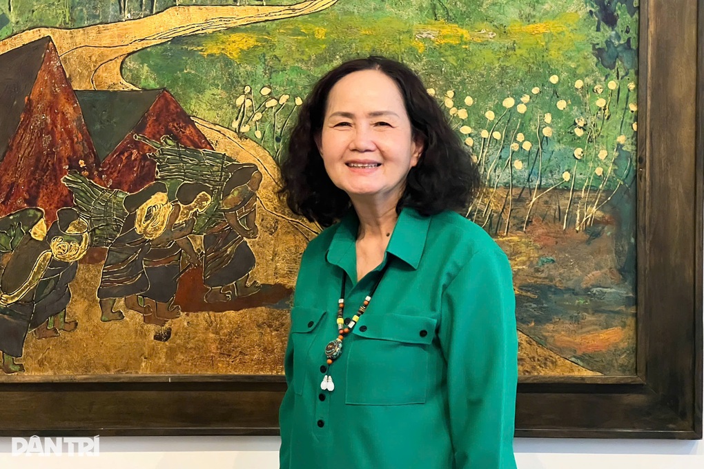Họa sĩ Hồ Thị Xuân Thu mang tình yêu Tây Nguyên vào 65 bức tranh sơn mài - 3