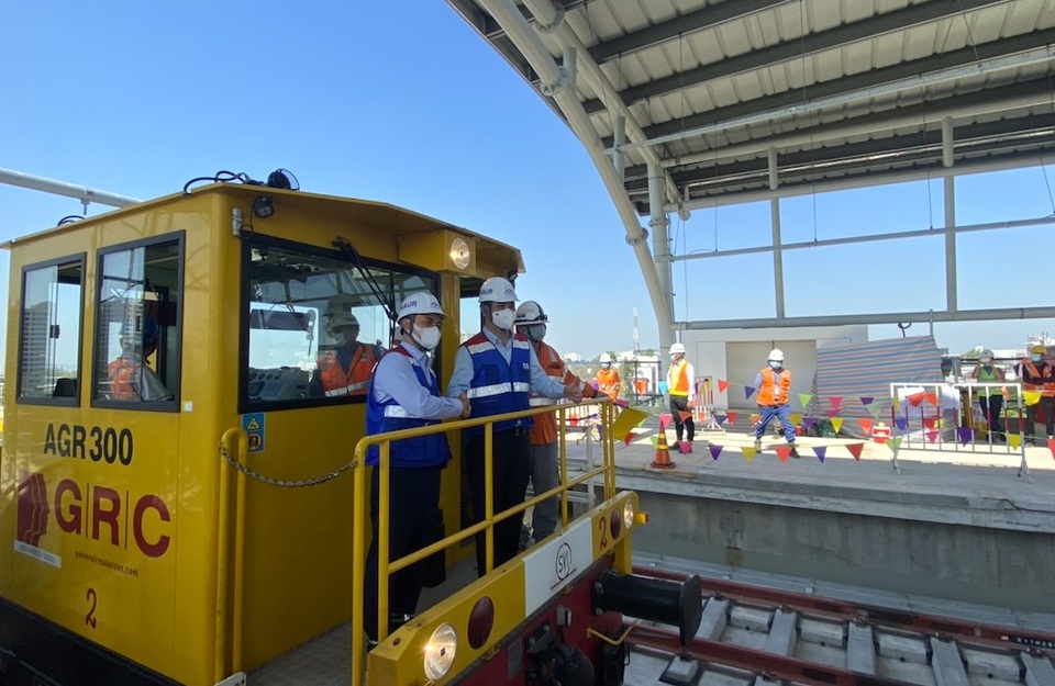 TPHCM: Triển khai cấp điện cho tuyến metro số 1 - 1 TPHCM: Triển khai cấp điện cho tuyến metro số 1 - 1