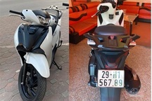 Loạt xe Honda SH biển số VIP giá đắt gây sốt