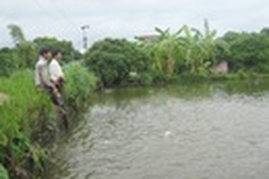 Hai chị em họ chết đuối dưới hồ