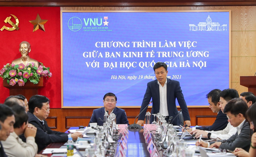 ĐH Quốc gia HN và Ban Kinh tế TƯ đẩy mạnh hợp tác nghiên cứu khoa học - 2 ĐH Quốc gia HN và Ban Kinh tế TƯ đẩy mạnh hợp tác nghiên cứu khoa học - 2