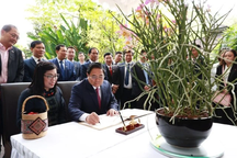 Singapore lấy tên Thủ tướng Phạm Minh Chính và Phu nhân đặt cho loài hoa lan mới